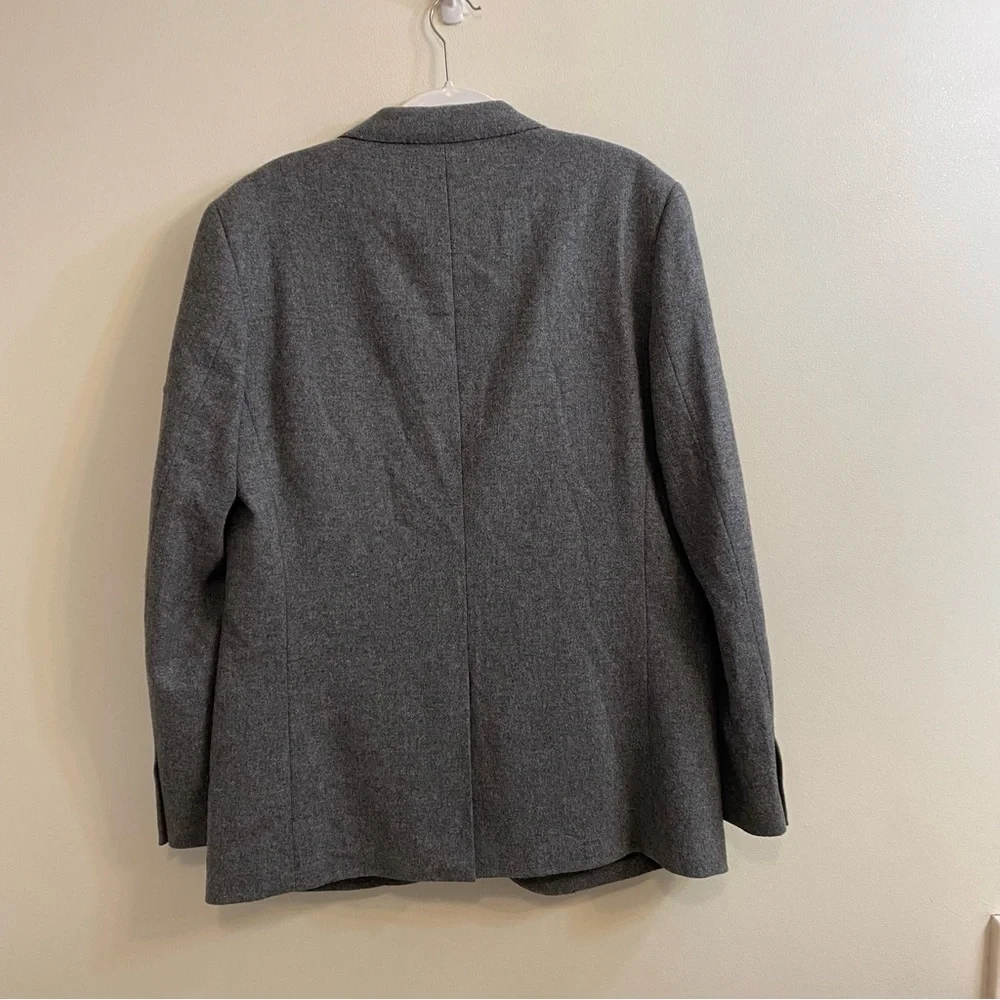 J. Crew Ludlow Jacket Yorkshire Tweed Two‎ Button Sport Coat Grey Men’s Sz 44L